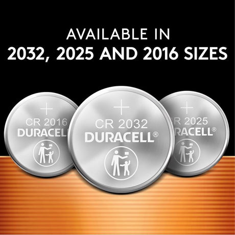 Duracell Lithium Coin DL2016/CR2016 3 V Button Cell Battery 4 pk, Pack of 6