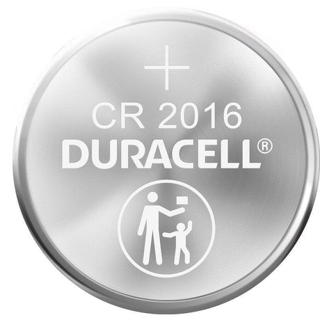 Duracell Lithium Coin DL2016/CR2016 3 V Button Cell Battery 4 pk, Pack of 6