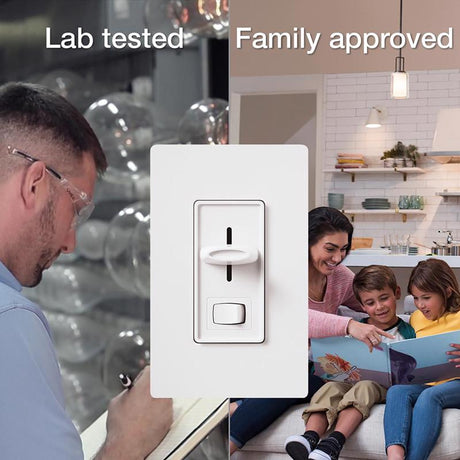 Lutron Skylark Ivory 150 W 3-Way Dimmer Switch 1 pk