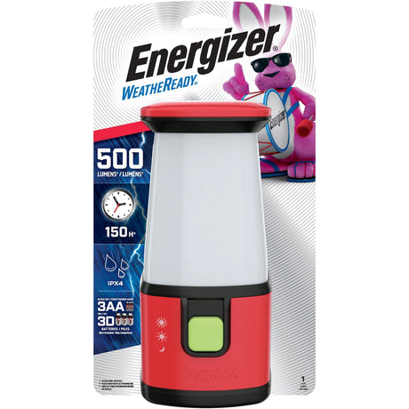 Energizer Weatheready 500 lm Red LED Emergency Lantern, Pack of 2