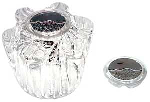Danco 88989 Faucet Round Knob Handle, Acrylic, For: Price Pfister Two Handle Windsor Lavatory Faucets