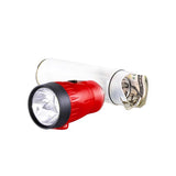 Life+Gear Glow 12 lm Red LED Flashlight AA Battery, Pack of 6