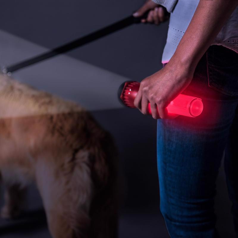 Life+Gear Glow 12 lm Red LED Flashlight AA Battery, Pack of 6
