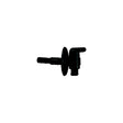 JR Products 0462415 Dual Barbed Drain Cock, Black