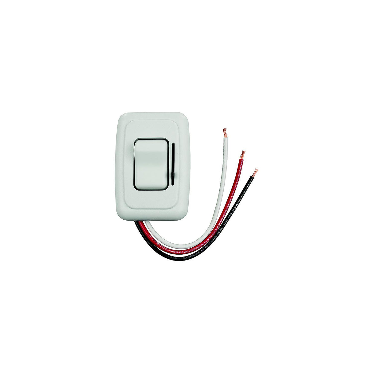 JR Products 0512325 LED Side Slide Dimmer Switch, White