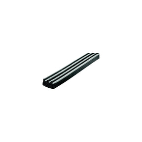 JR Products 0630145 Ribbed Style EPDM Sponge Rubber Seal, 50'
