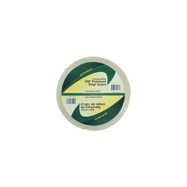 JR Products Vinyl Insert - Premium, 100' Colonial White
