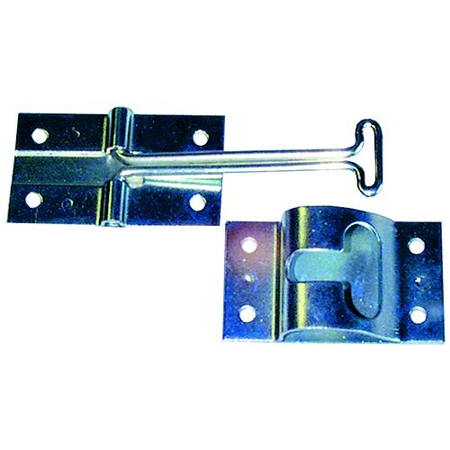 JR Products Metal T-Style Door Holder, 6"