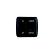 JR Products 12275 Black RV Dimmer/On-Off Rocker Switch with Bezel