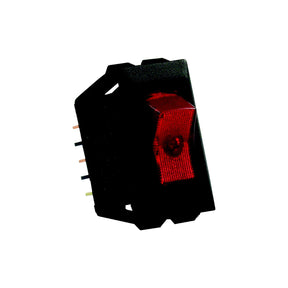 ILLUMINATD 12V ON/OFF SW RD/BL