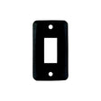 SINGLE FACE PLATE BLACK
