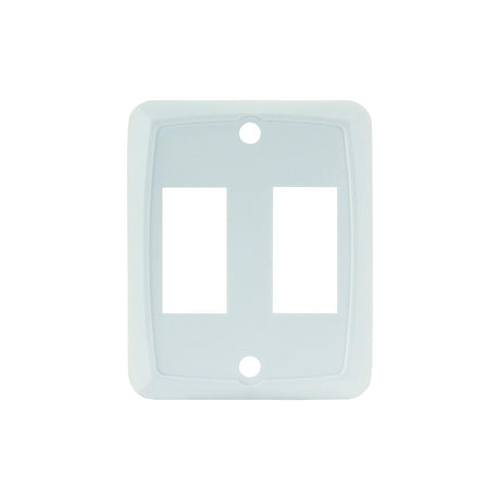 DOUBLE FACE PLATE WHITE