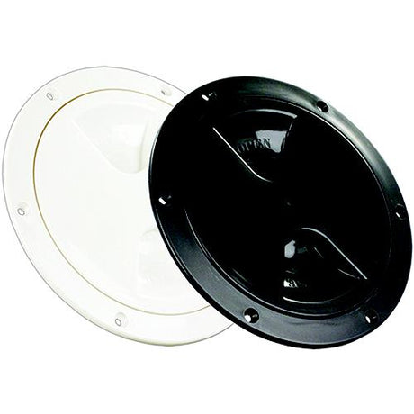 JR Products 5" Access/Deck Plate, White