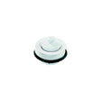 JR Products Strainer w/Pop-Stop Stopper, White