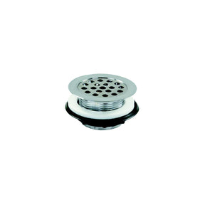 JR Products 95175 Chrome Plastic RV Shower Strainer with Grid