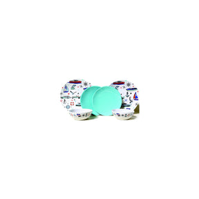 JR Products Camp Casual CC009 The Marine Dish Set