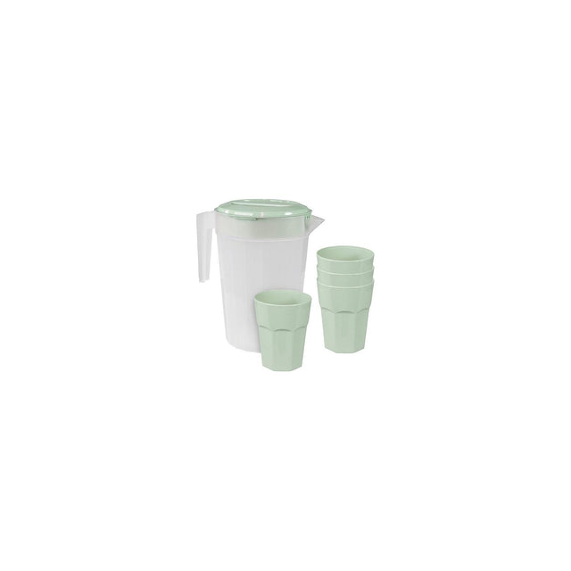 Camp Casual CC013MS Pitcher &amp; Tumbler Set, Mountain Sage