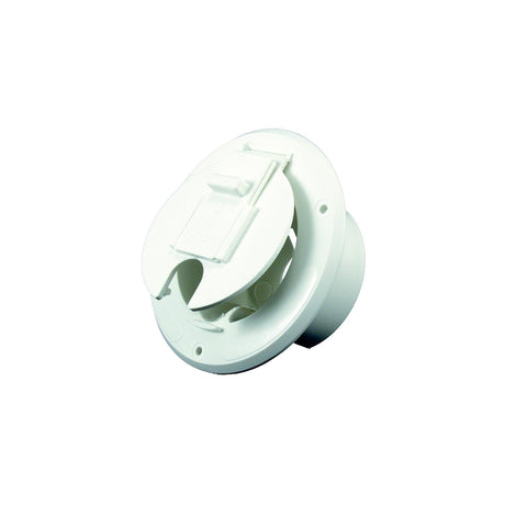 JR Products S2310A Cable Hatch, Round Polar White