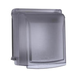 Sigma Engineered Solutions Rectangle Plastic 2 gang 6.02 in. H X 5.53 in. W Weatherproof Cover