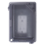 Sigma Engineered Solutions Rectangle Plastic 1 gang 5.98 in. H X 4.02 in. W Weatherproof Cover, Pack of 6