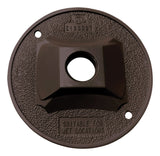 Sigma Engineered Solutions Round Die-Cast Metal 4.13 in. H X 4.13 in. W Lampholder Cover