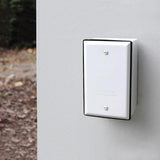 Sigma Engineered Solutions Rectangle Stamped Steel 1 gang 4.52 in. H X 2.77 in. W Flat Box Cover