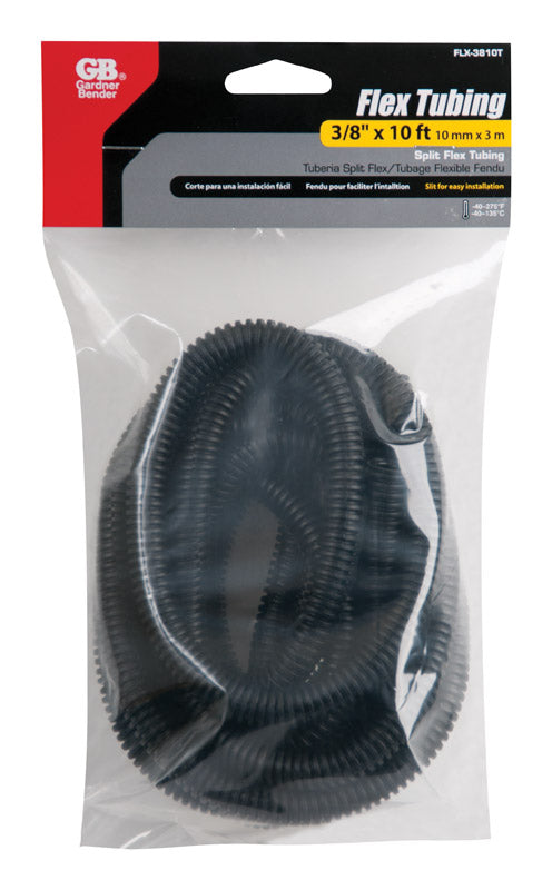 Gardner Bender 120 in. L Black Polyethylene Flex Tube, Pack of 4