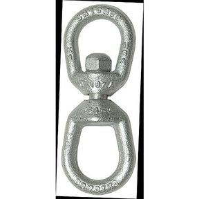 Chicago 215305 Galvanized Eye &amp; Eye Swivel, 3/4", 3.5 Tons