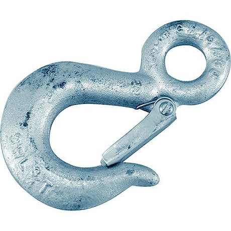 Forged Safety Hook, Galvanized