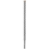 Bosch Bulldog HC2084 Hammer Drill Bit, 1/2 in Dia, 12 in OAL, Optimized Flute, 4-Flute, 25/64 in Dia Shank