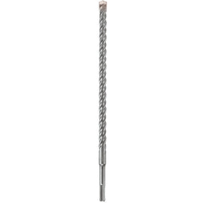 Bosch Bulldog HC2084 Hammer Drill Bit, 1/2 in Dia, 12 in OAL, Optimized Flute, 4-Flute, 25/64 in Dia Shank