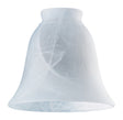 Westinghouse Bell White Glass Lamp Shade 1 pk, Pack of 6
