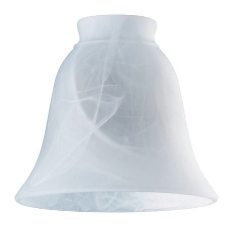 Westinghouse Bell White Glass Lamp Shade 1 pk, Pack of 6