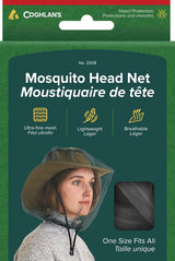 Coghlan's 2508 Mosquito Head Net, Breathable, Lightweight, Portable, Polyester