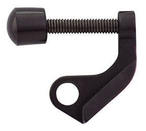 Sure-Loc DS11 FBL Hinge Door Stop, Zinc, Flat Black