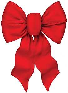 Holidaytrims 7371 Deluxe Bow, 18 in L, 12 in W, 1 in Thick, Velvet, Red, Pack of 12