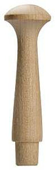 Waddell 761 DP Shaker Peg, 1/2 in Dia, 2-1/2 in L, Hardwood