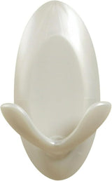 Command 17087-ES Medium Double Hook, 3 lb, 2-Hook, Plastic, White, Unfinished