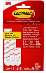 FOAM REPL STRIP ASSORTED