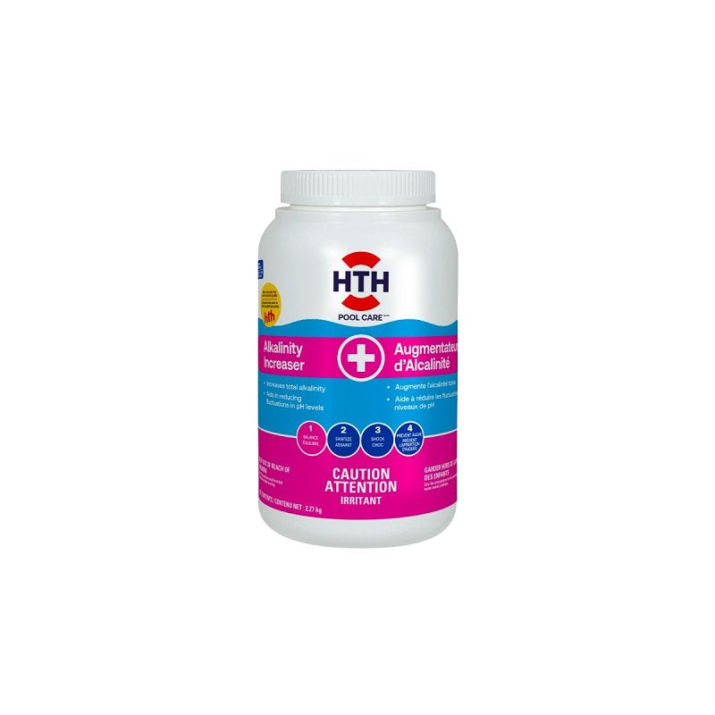 HTH Pool Care 4255 Alkalinity Increaser, 2.27 kg