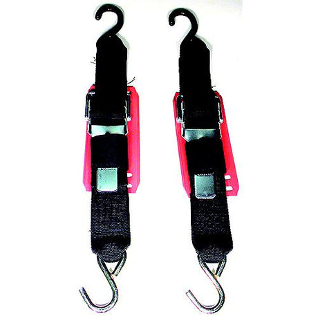 Rod Saver 2PB4VP 2" x 4' Paddle Buckle Trailer Tie Down w/Vinyl Pad