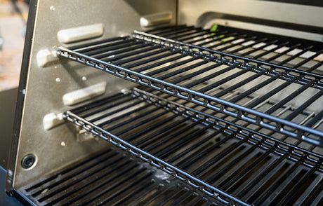 Masterbuilt Gravity 560 Series MB20091420 Warming Rack, 5.275 in L, 22-1/8 in W, Steel, Porcelain-Coated