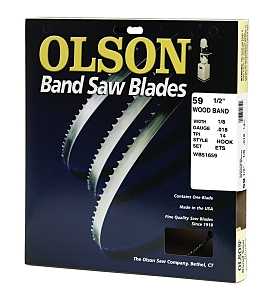 Olson WB51659DB Saw Blade, 1/8 in W, 59-1/2 in L, 14 TPI