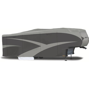 ADCO 5TH Wheel & Toy Haulers Designer Series SFS AquaShed Cover, Gray