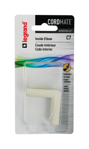 Legrand Cordmate 2 3/4 in. D Plastic Electrical Conduit Elbow For AC, MC and RWFMC Cable 10 pk, Pack of 10