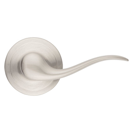 Kwikset Signature Series 720TNL15CP Passage Lever, Non-Locking Lock, Satin Nickel, Zinc, Residential, Reversible Hand