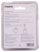 ProSource FE-50633-PS Furniture Leg Tip, Round, Rubber, Black, 5/8 in Dia, 1-1/8 in H