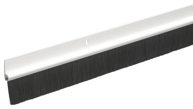 Frost King C35PH Door Sweep, 36 in L, 1-3/4 in W, Plastic Flange