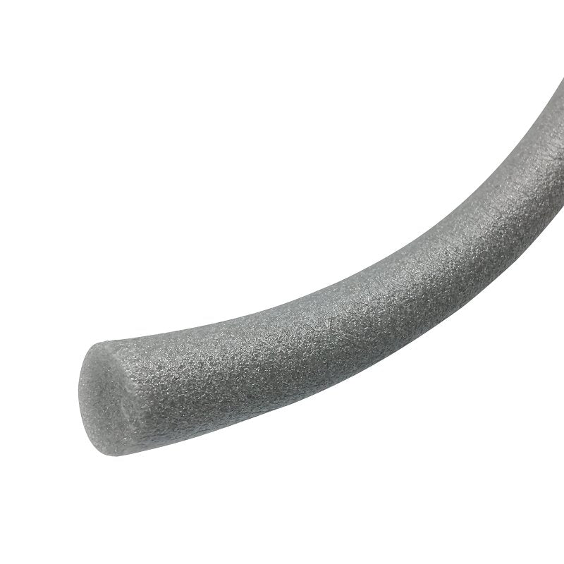 Frost King C25H Backer Rod, 1 in Dia, 10 ft L, Poly Foam, Gray