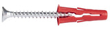 Rawlplug Rawl Uno Series R-S0-UNO1/4+6-1 Multi-Purpose Anchor, 13 mm Thread, 1-1/4 in L, Polypropylene, Pack of 10
